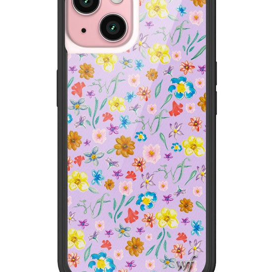 wildflower garden party iphone 15 case