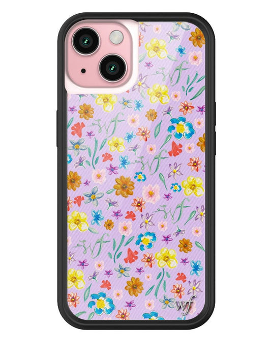 wildflower garden party iphone 15 case