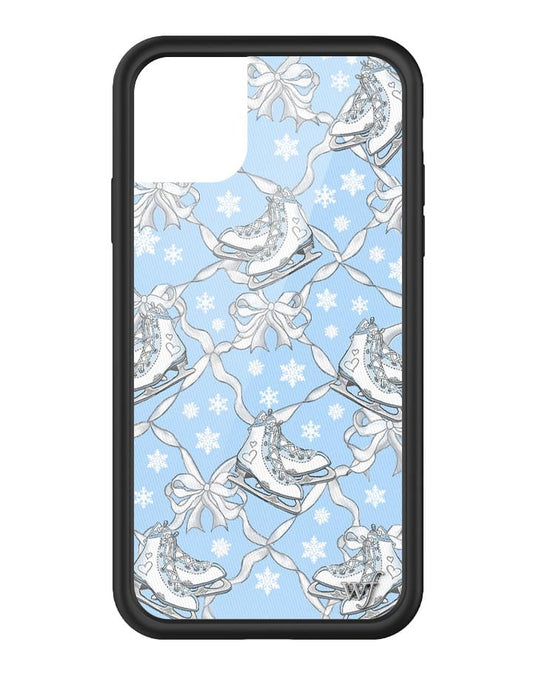wildflower ice skates iphone 11 case