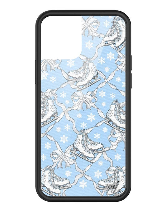 wildflower ice skates iphone 12/12pro case