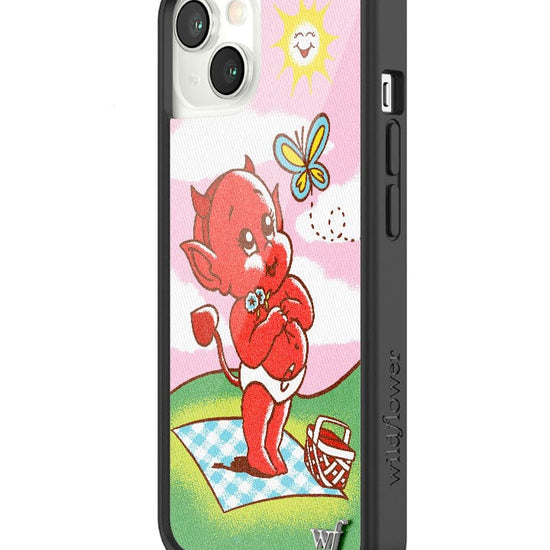 wildflower little devil iphone 13 case