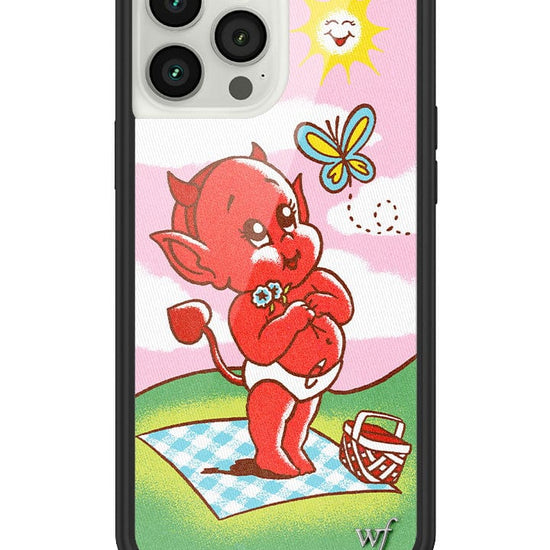 wildflower little devil iphone 13promax case