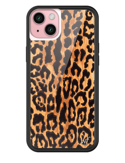 wildflower leopard love iphone 15plus case
