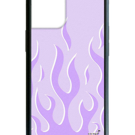 Lavender Flames iPhone 12 Case