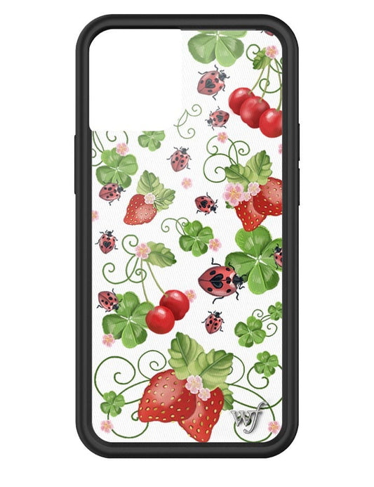 wildflower bugs n berries iphone 13mini case
