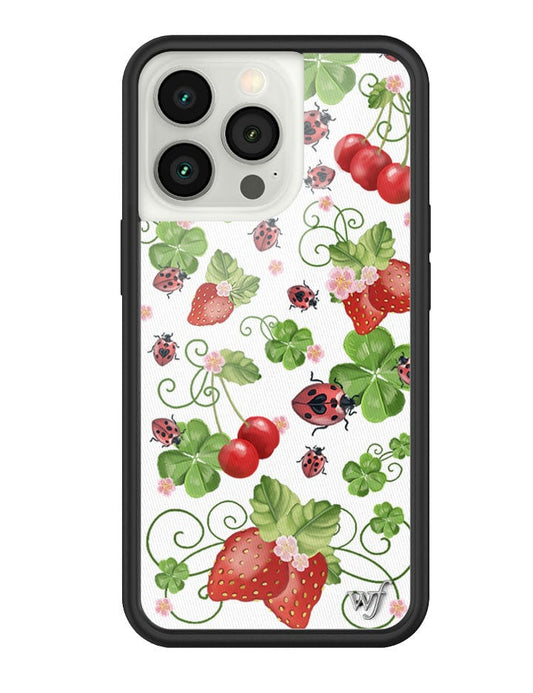 wildflower bugs n berries iphone 13pro case