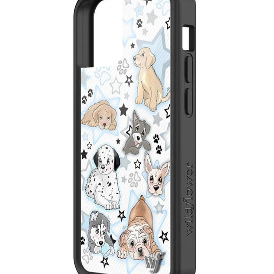 wildflower puppy party iphone 13mini case