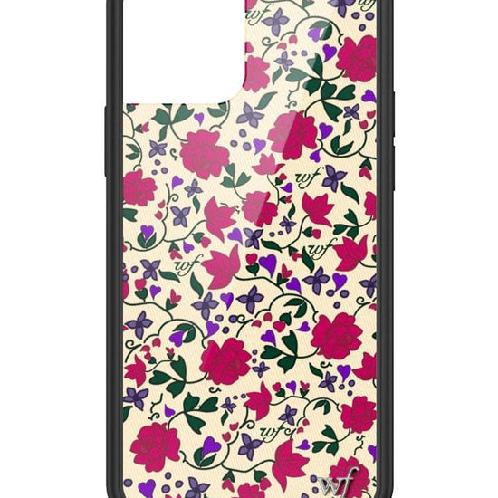wildflower rose romance iphone 12/12pro
