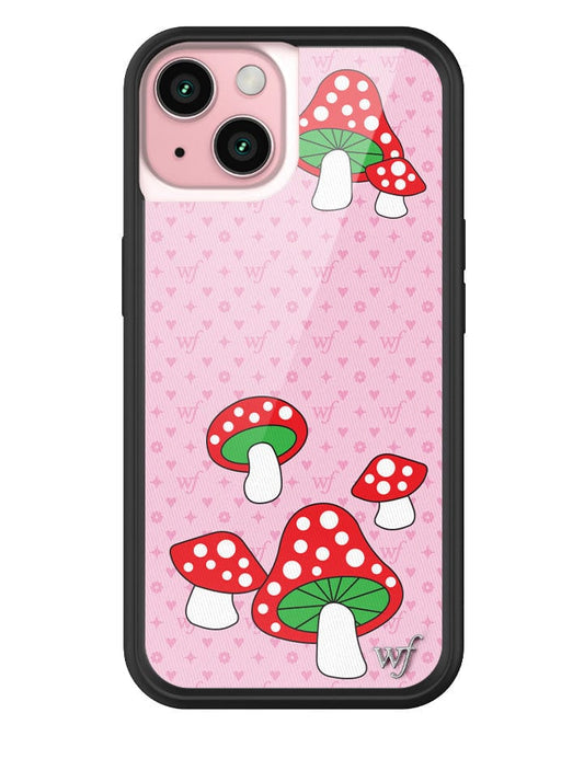 wildflower shrooms iphone 15 case