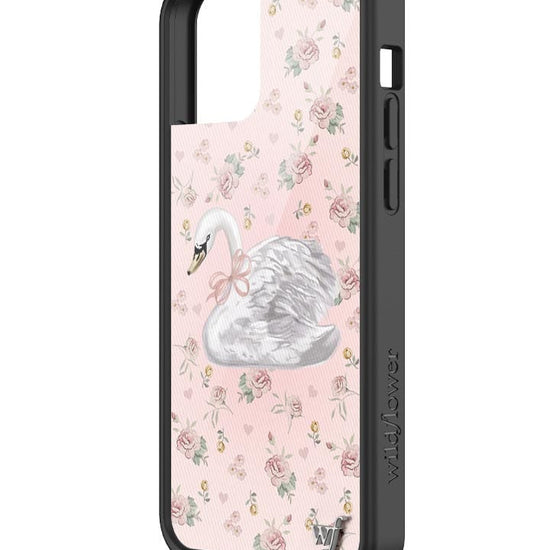wildflower sweet swan iphone 12/12pro case