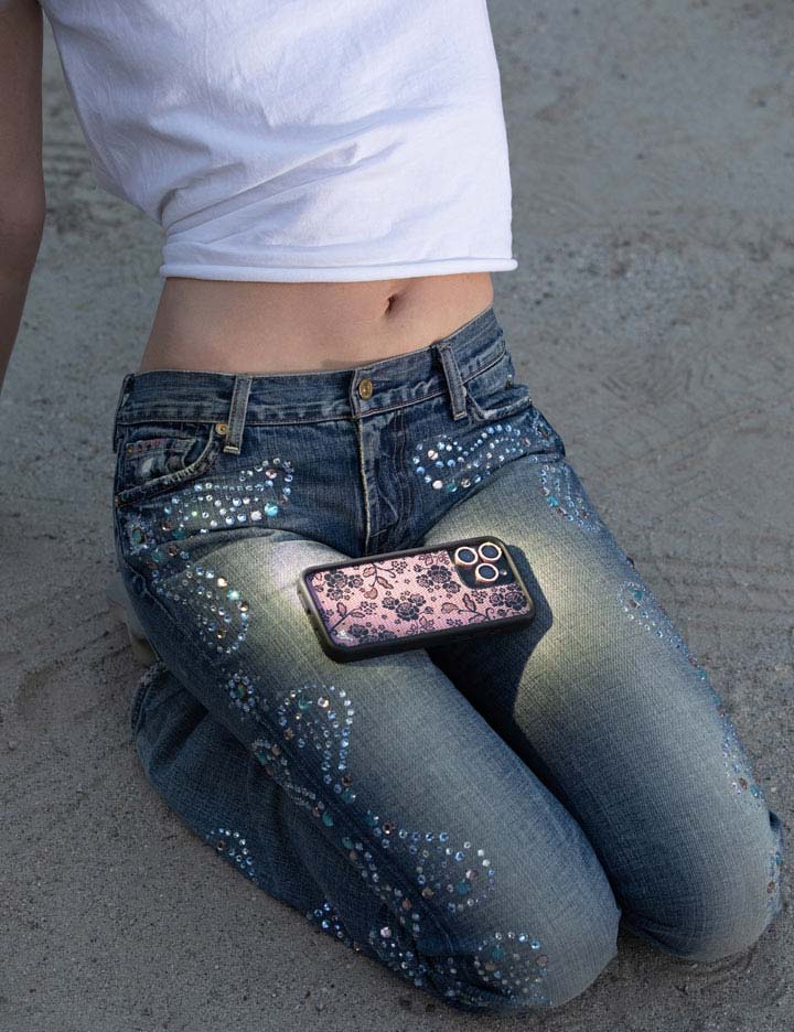 wildflower cases lace lover magsafe iphone case