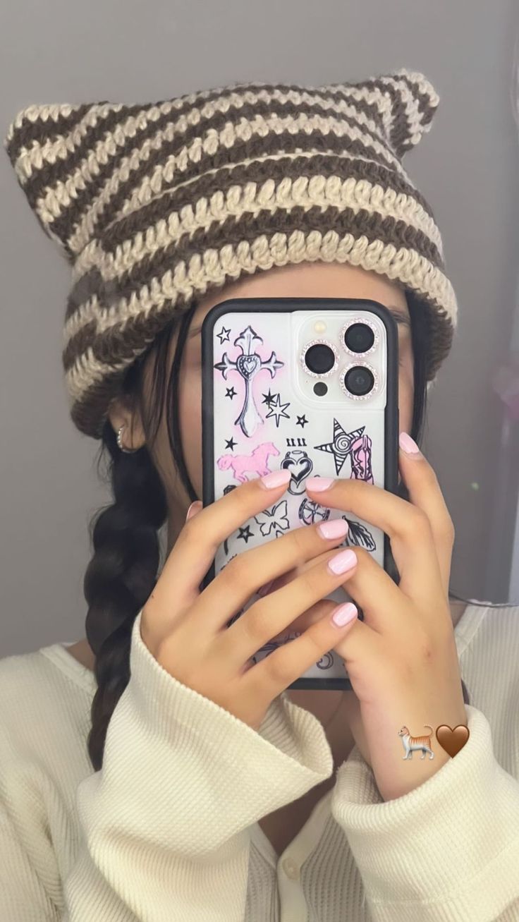 A close up of Wildflower's Nessa Barrett case