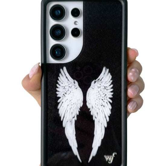 Hand Pic Image 01 Angel Baby Black Samsung Galaxy Case