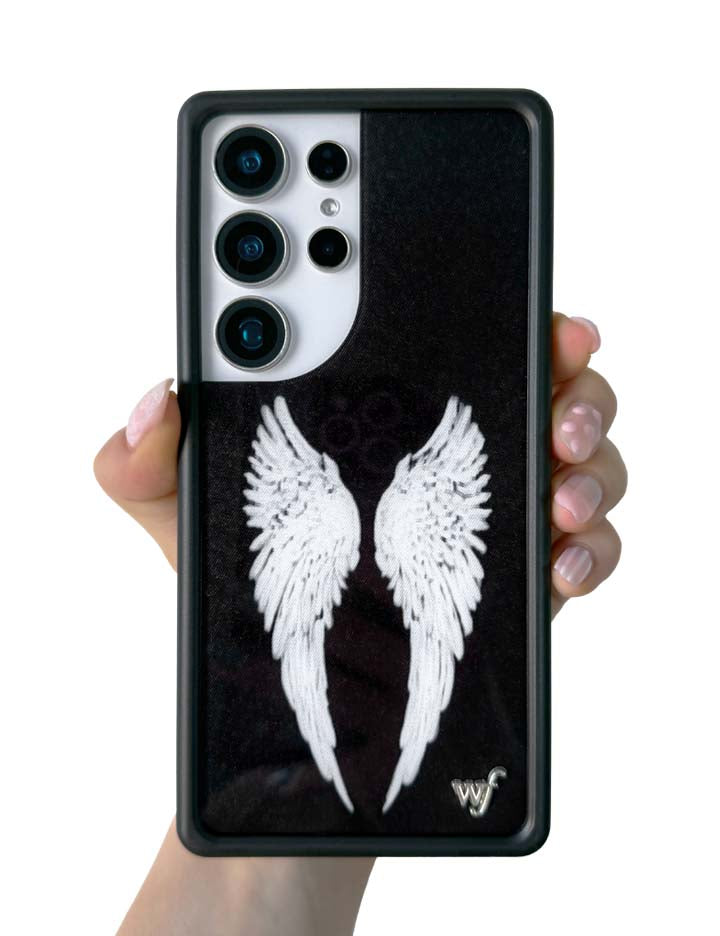 Hand Pic Image 01 Angel Baby Black Samsung Galaxy Case