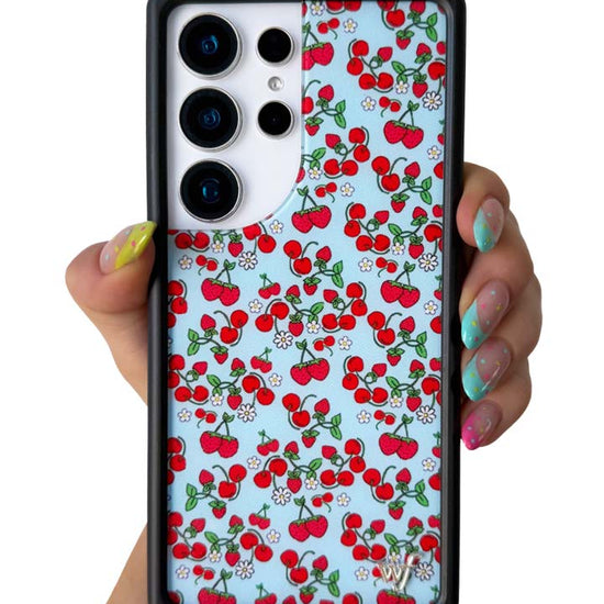 Hand Pic Image 01 Baby Berries Samsung Galaxy Case