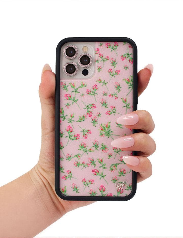 iPhone 12/12 Pro CasePosie Rosie | Baby Pink - Thumbnail 3