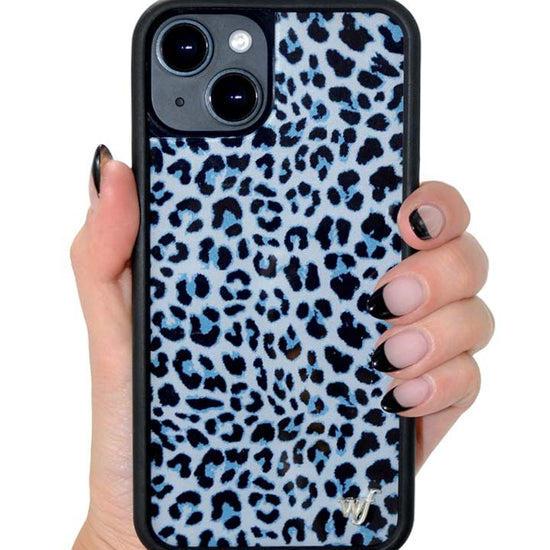 Hand Pic Image 01 Blue Meow iPhone Case