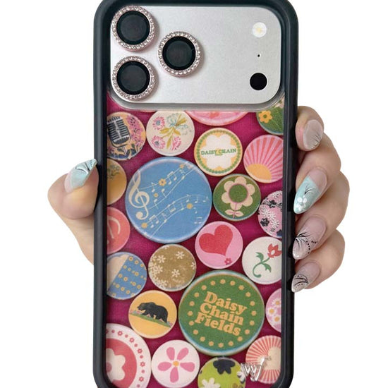 Hand Pic Image 01 Daisy Chain Fields iPhone Case