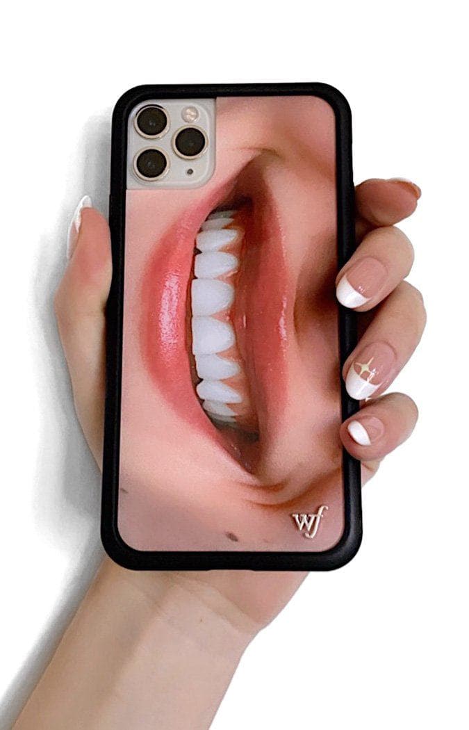 Hand Pic Image 01 Devon Lee Smile iPhone Case