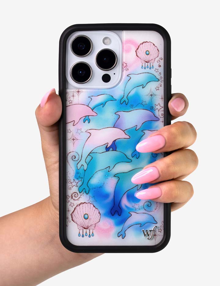 Hand Pic Image 01 Dolphin Dreams iPhone Case