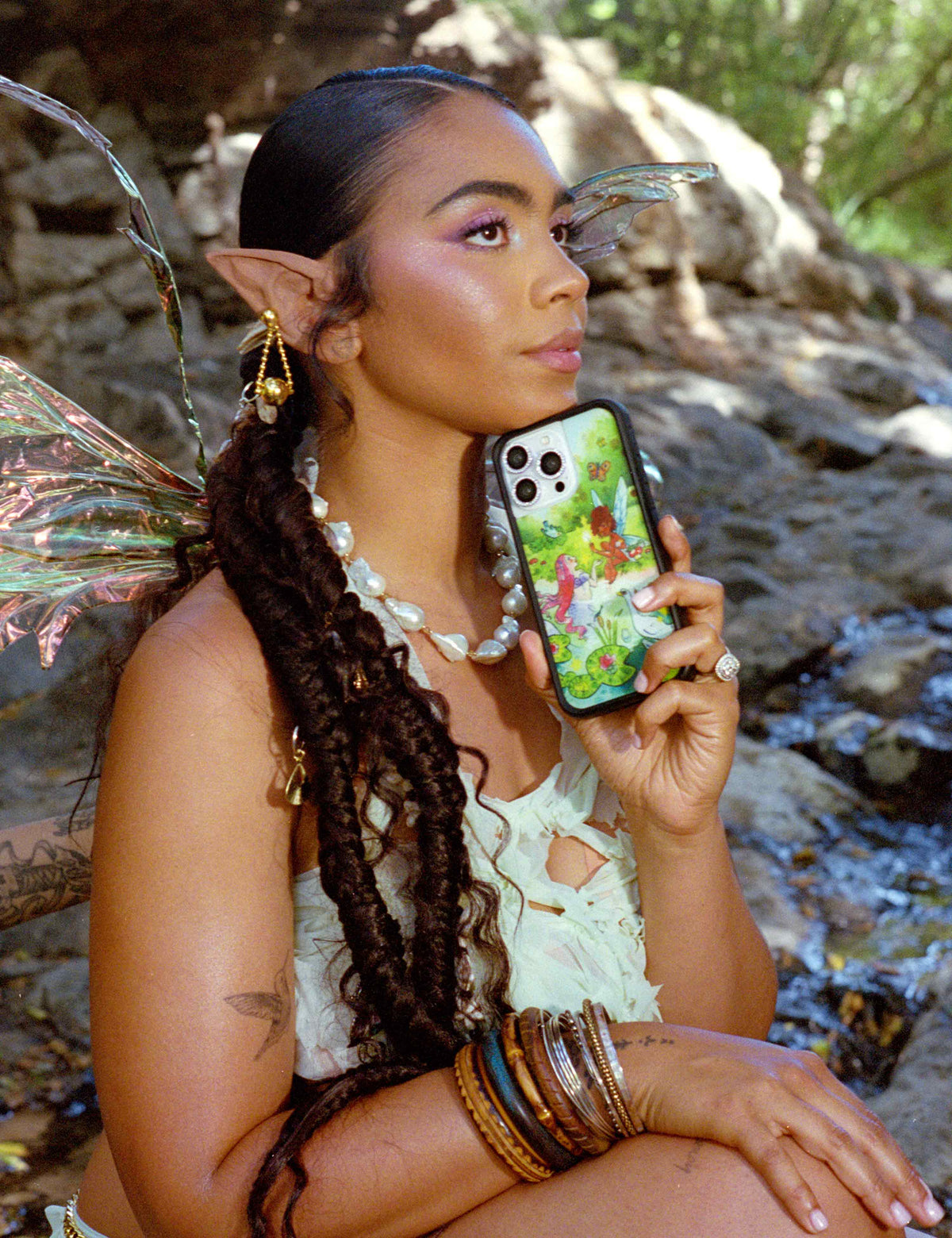 Lifestyle Image 01 Fairies and Mermaids iPhone Case