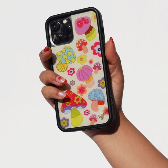 Hand Pic Image 01 Groovy Shroom iPhone Case