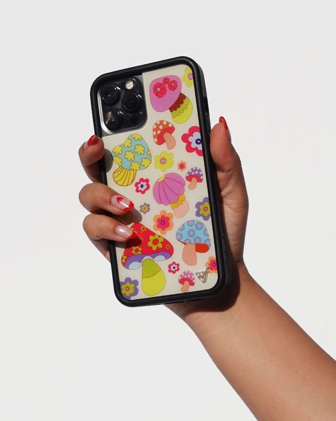 Hand Pic Image 01 Groovy Shroom iPhone Case