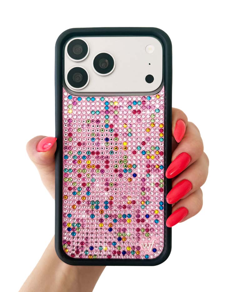 Hand Pic Image 01 Justine Skye Rhinestone Candy iPhone Case