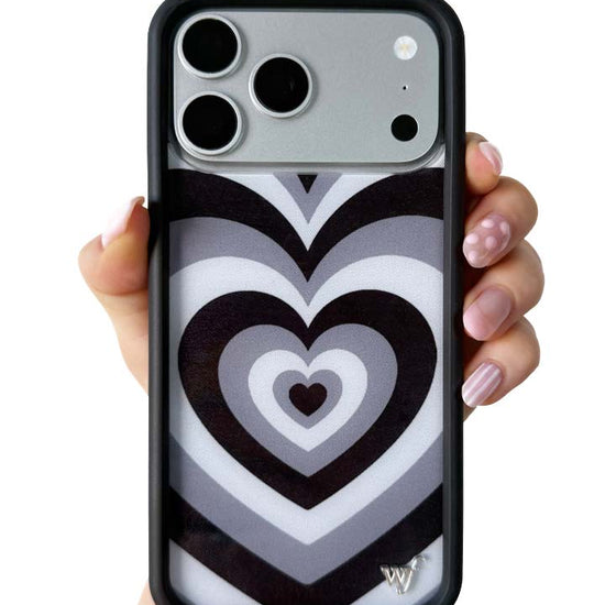Hand Pic Image 01 Latte Love Midnight iPhone Case