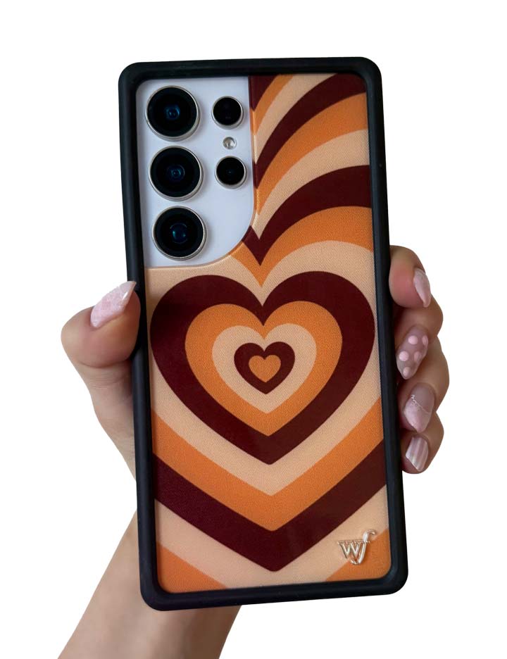 Hand Pic Image 01 Latte Love Mocha Samsung Galaxy Case