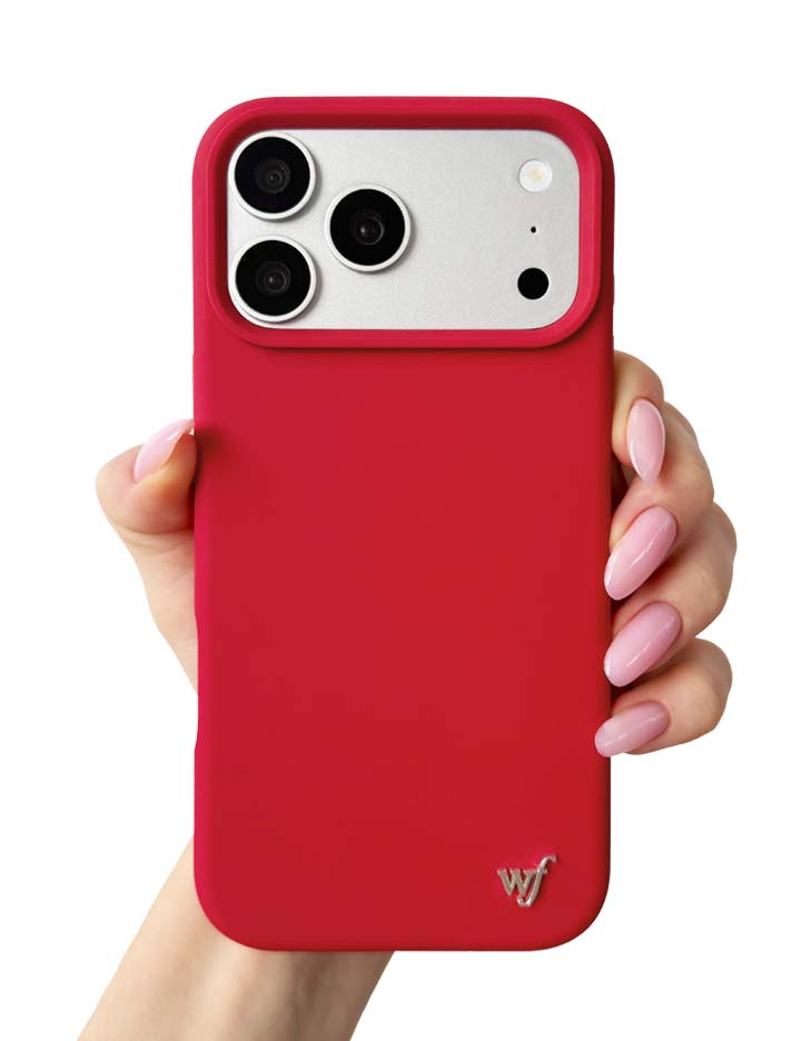 Hand Pic Image 01 MagSafe Cherry Red iPhone Case