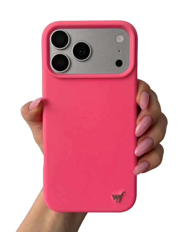 Hand Pic Image 01 MagSafe Hot Pink iPhone Case