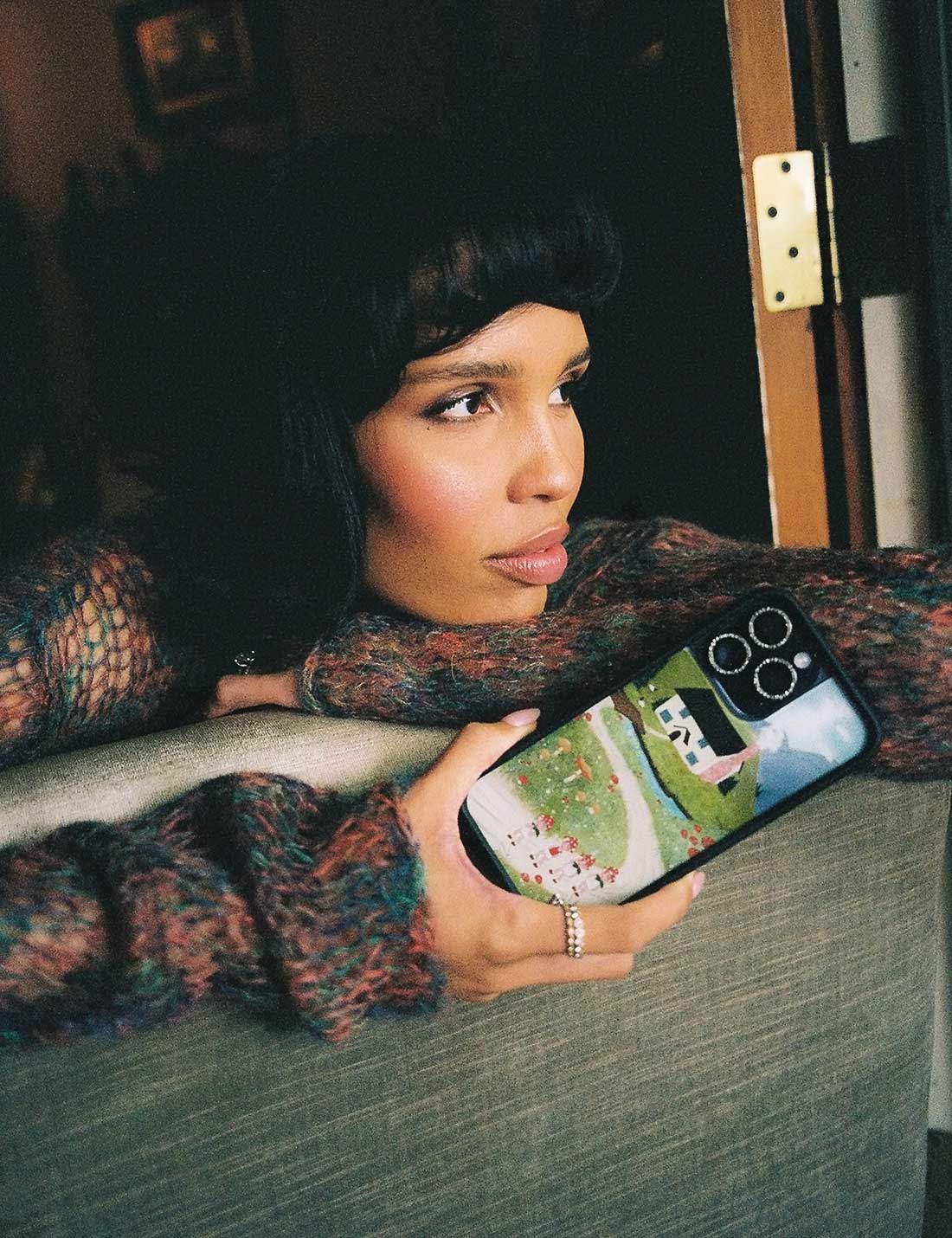 Lifestyle Image 01 Nara Smith iPhone Case