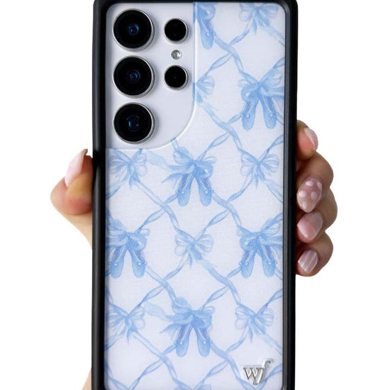 Hand Pic Image 01 On Pointe Blue Samsung Galaxy Case