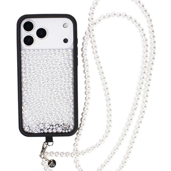 Wildflower Pearl Crossbody White