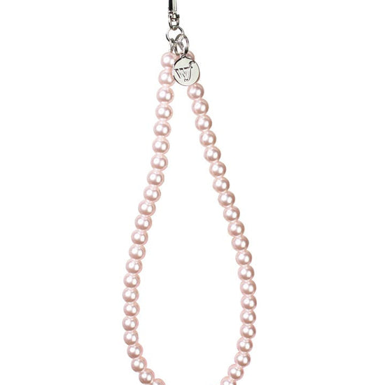 wildflower pearl wristlet pink cute