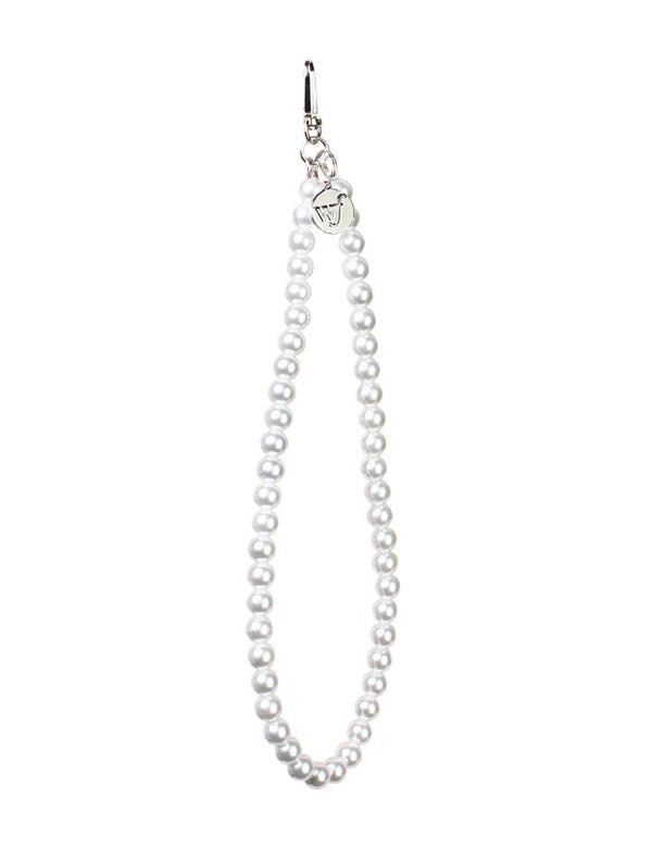 Wildflower Pearl Wristlet White