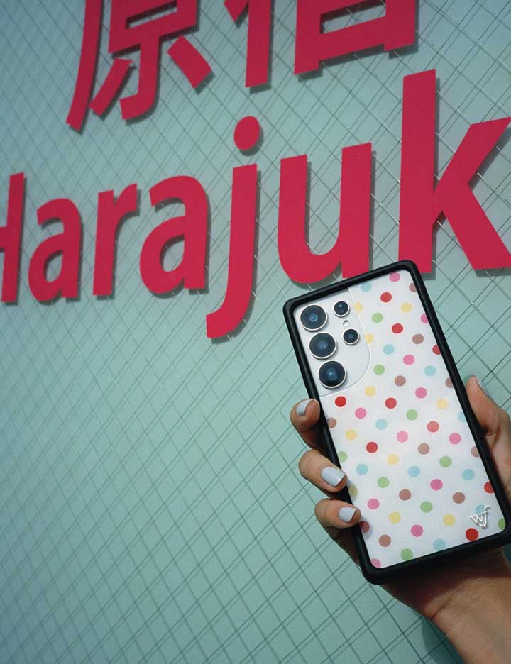 Hand Pic Image 01 Polka Dot Confetti Samsung Galaxy Case