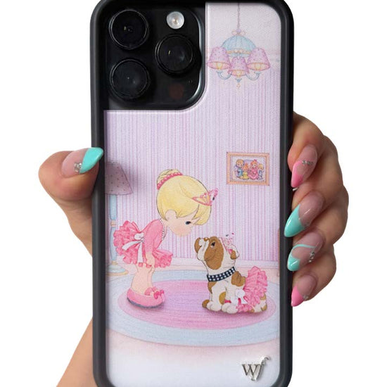 Hand Pic Image 01 Precious Moments Ballerina Bulldog iPhone Case