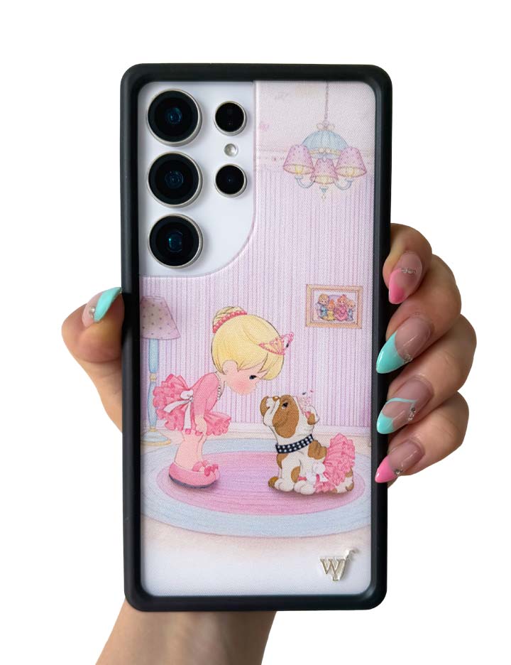 Hand Pic Image 01 Precious Moments Ballerina Bulldog Samsung Galaxy Case