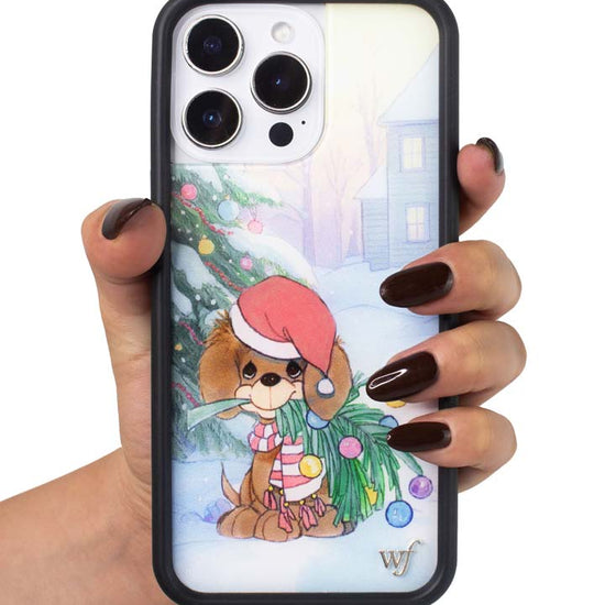 Hand Pic Image 01 Precious Moments Holiday Pup iPhone Case