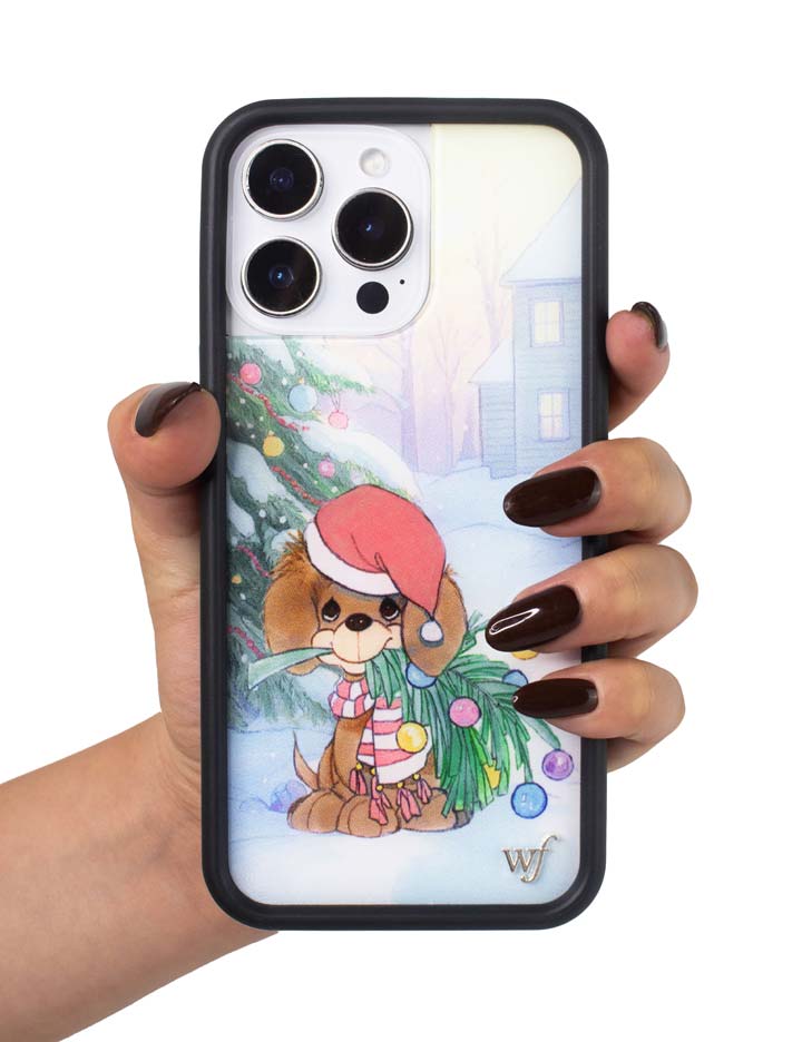 Hand Pic Image 01 Precious Moments Holiday Pup iPhone Case