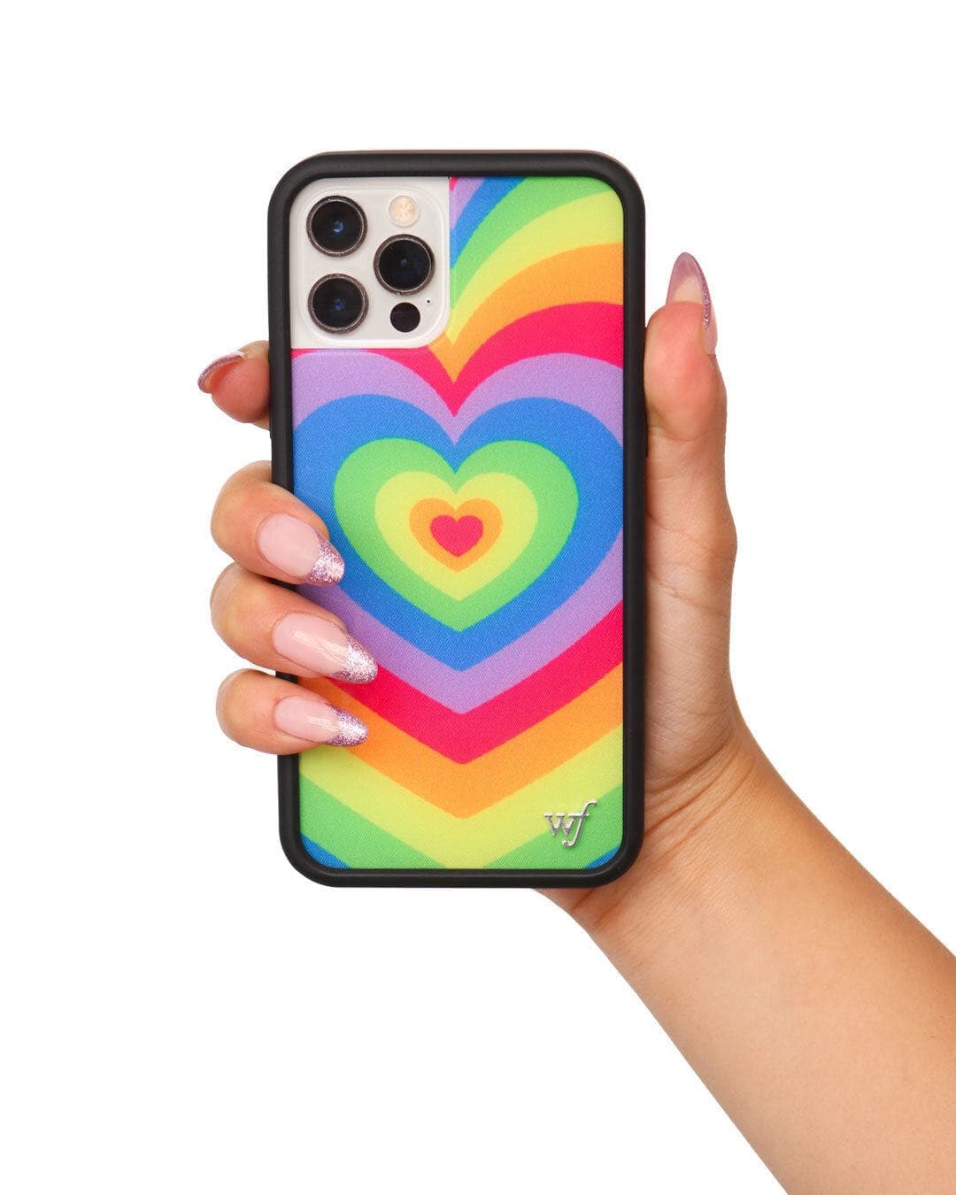 Lifestyle Image 01 Rainbow Latte Love iPhone Case