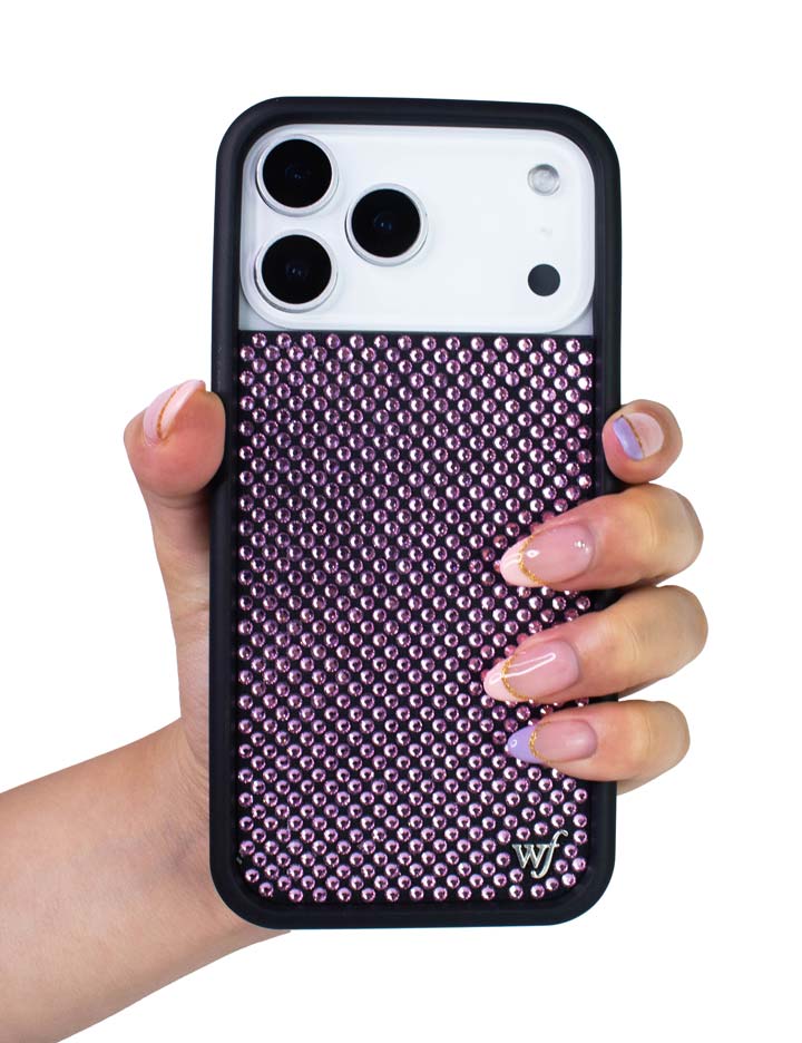 Rhinestone | PinkiPhone 17 Pro Max Case – Wildflower Cases
