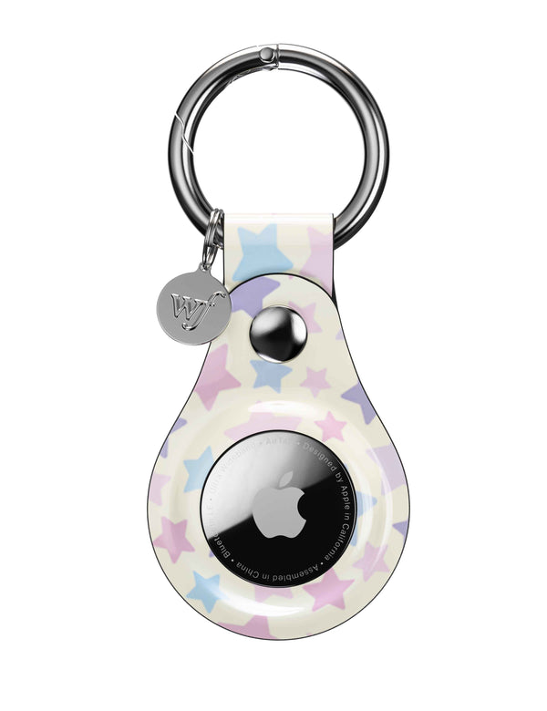wildflower super sweet stars airtag key chain