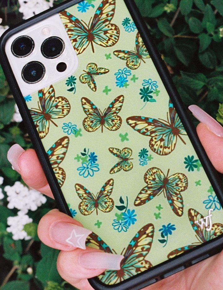 Hand Pic Image 01 Sage Butterfly iPhone Case