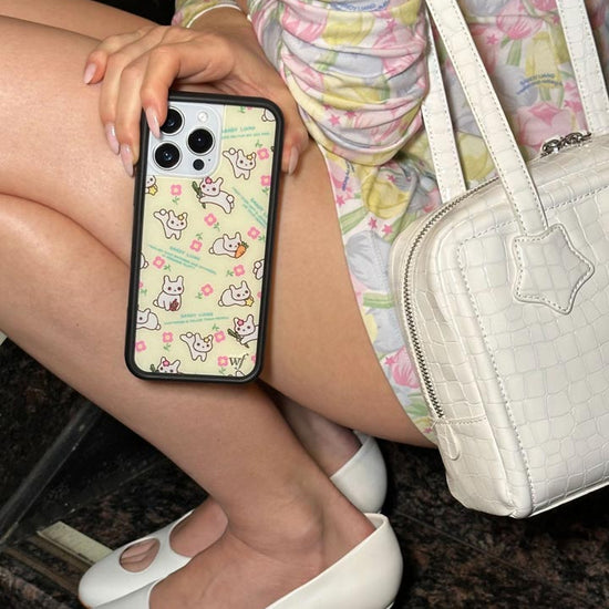 Lifestyle Image 01 Sandy Liang Bunny Gift Wrap Samsung Galaxy Case
