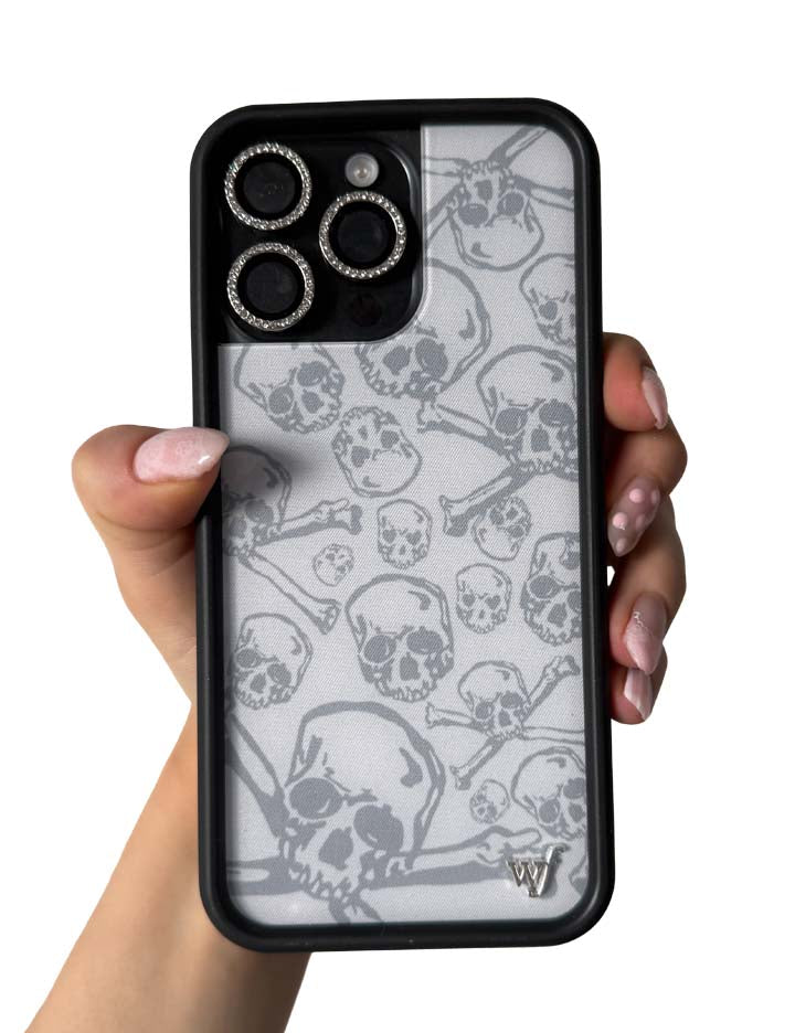 Skull Girl iPhone 17 Pro Max Case – Wildflower Cases