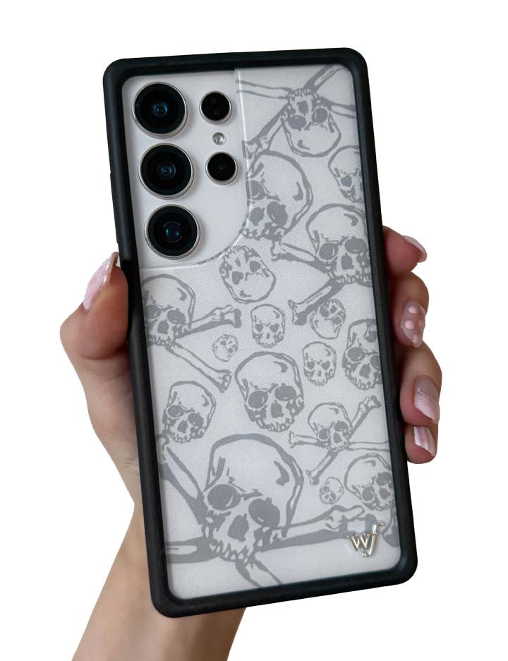 Hand Pic Image 01 Skull Girl Samsung Galaxy Case