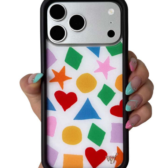 Hand Pic Image 01 Slushy Noobz Shapes and Colors iPhone Case